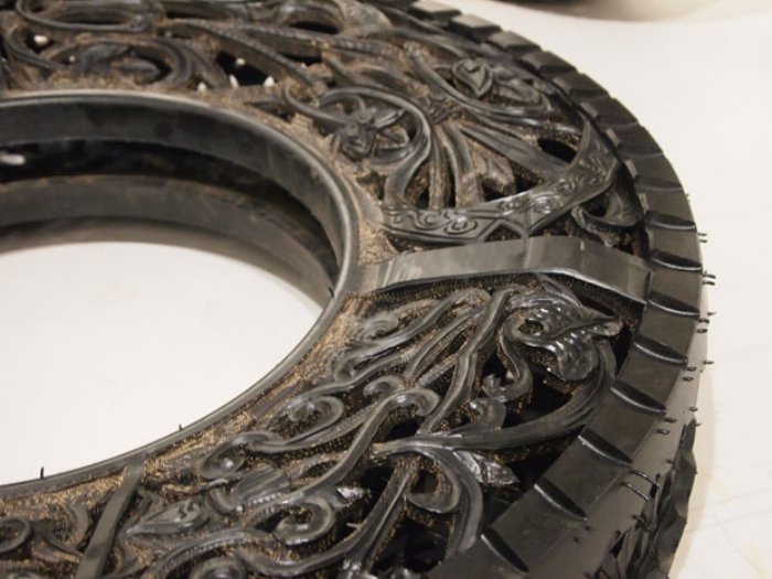 tire sculpture